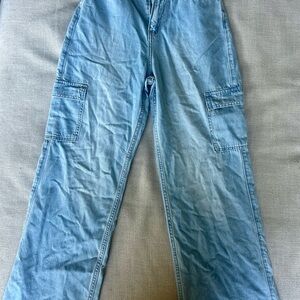 Hollister Kids Denim Cargo Jeans